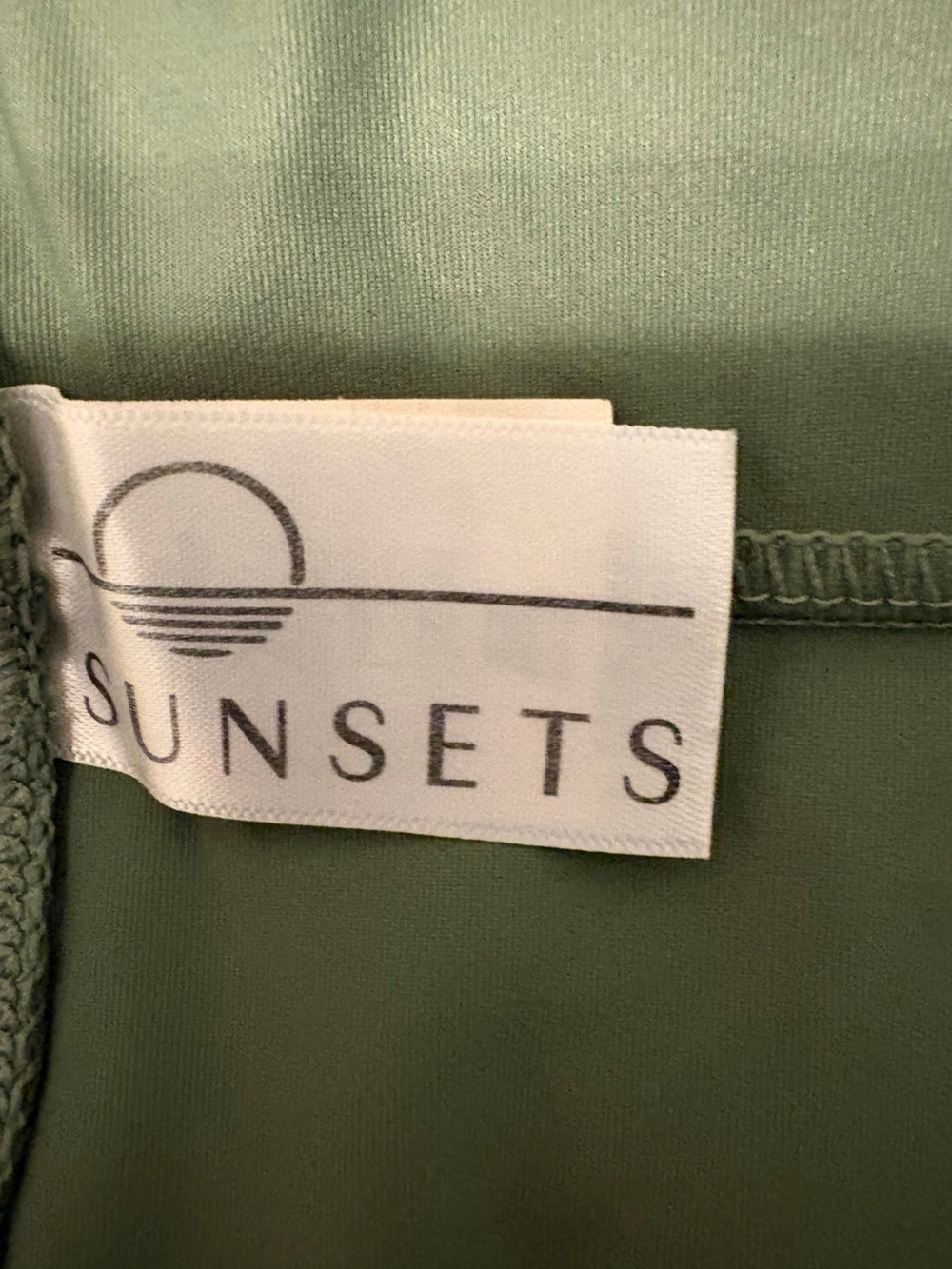 Sunsets Sporty Swim Skirt XL Olive - Picture 2 of 7